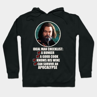 Bill and Frank - ideal man checklist - apocalypse edition Hoodie